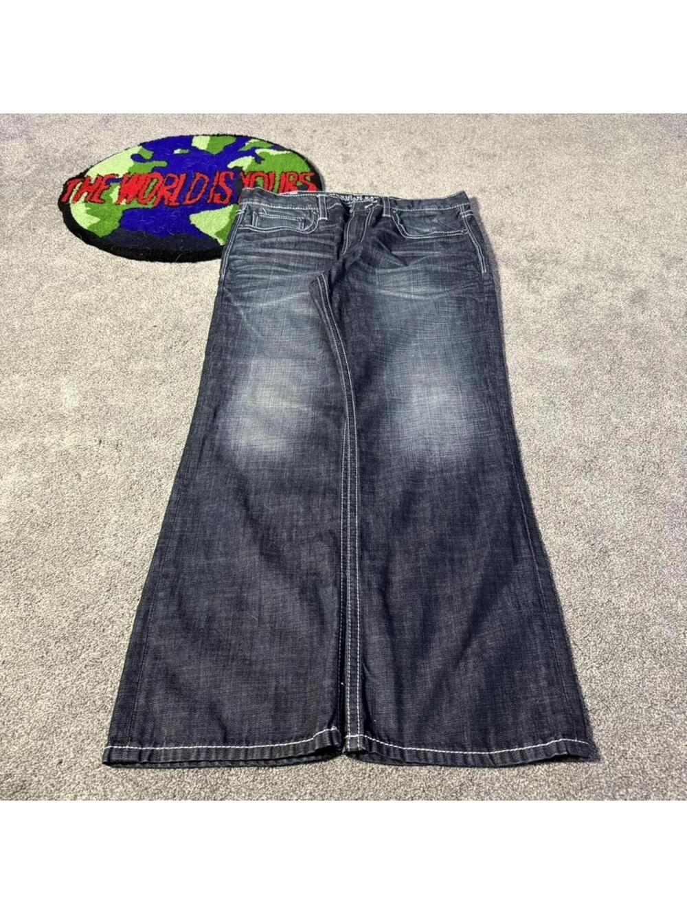 vintage y2k grunge jeans 2000’s american eagle denim